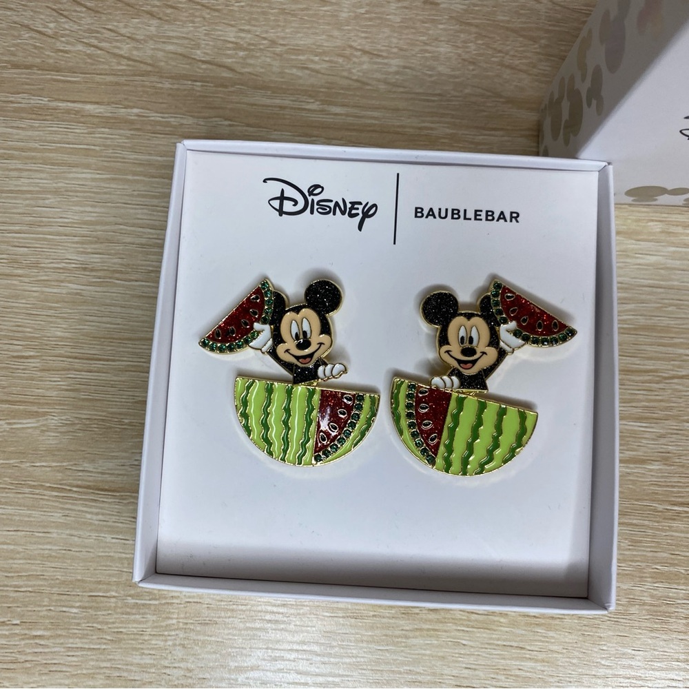 BaubleBar Disney Watermelon Earrings